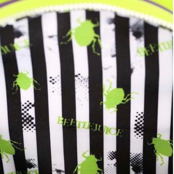 Loungefly Beetlejuice Mini Backpack - Picture 6 of 6